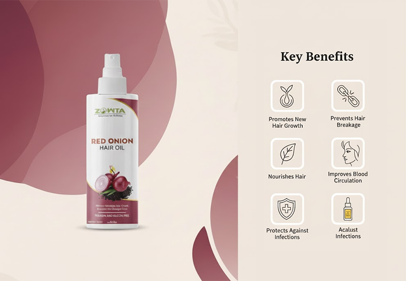 Red Onion Hair Oil