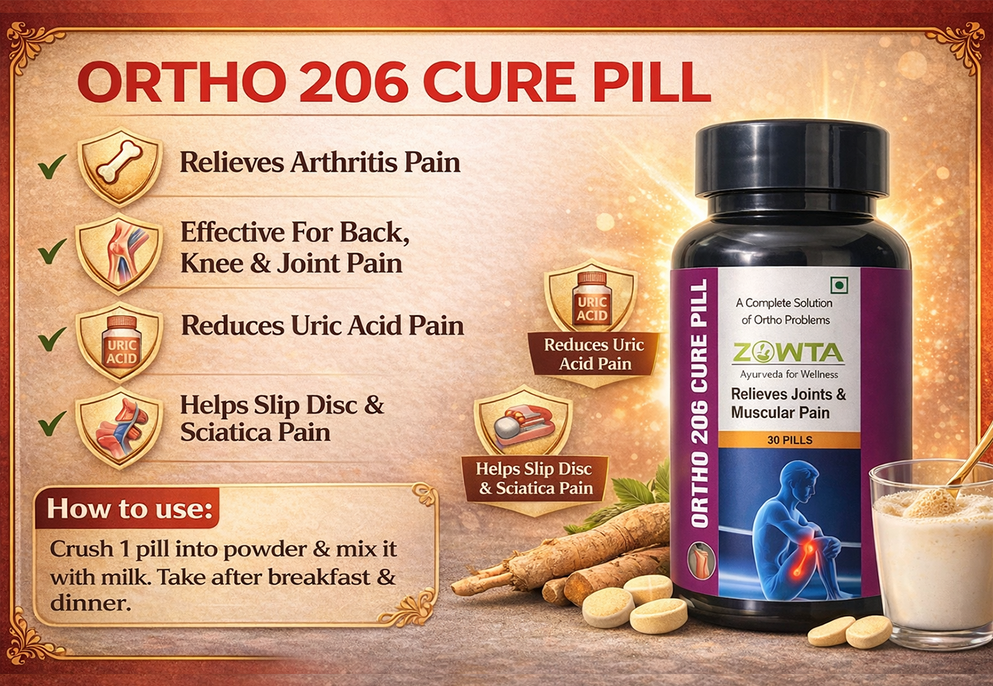 Ortho 206 Cure Pill